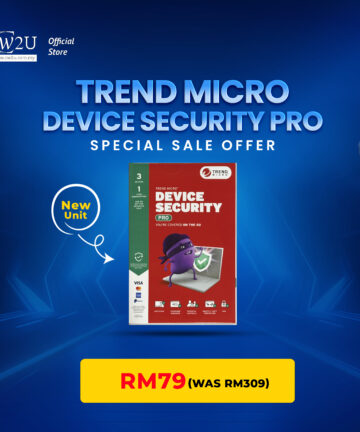 [Stock Clearance] Trend Micro Device Security Pro | 3 Device 1 Year Subscription