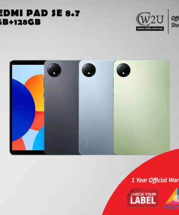 Redmi Pad SE 8.7 | 6GB RAM+128GB ROM | 1 Year Warranty By Redmi Malaysia