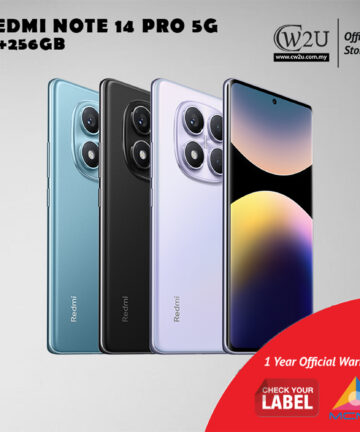 Redmi Note 14 Pro 5G | 12GB RAM+256GB ROM | 1 Year Warranty By Redmi Malaysia