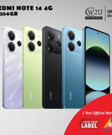 Redmi Note 14 4G | 8GB RAM+256GB ROM | 1 Year Warranty By Redmi Malaysia