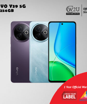 Vivo Y39 5G | 8GB RAM+256GB ROM | 1 Year Warranty By Vivo Malaysia