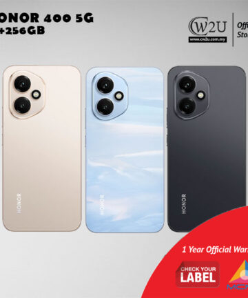 Honor 400 5G | 12GB RAM+256GB ROM | 512GB | 1 Year Warranty By Honor Malaysia
