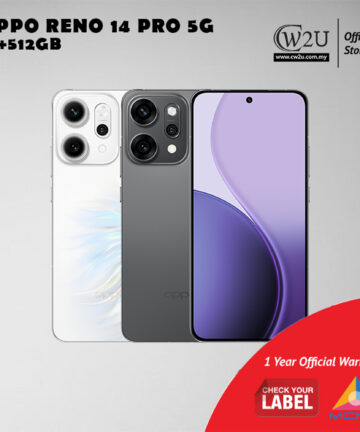 Oppo Reno 14 Pro 5G | 12GB RAM+512GB ROM | 1 Year Warranty By Oppo Malaysia