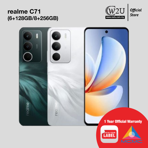 [NEW SET] realme C71 | 8+256GB | 6+128GB | 1 Year Warranty By realme Malaysia