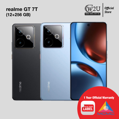 [NEW SET] realme GT 7T | 12+256GB | 1 Year Warranty By realme Malaysia