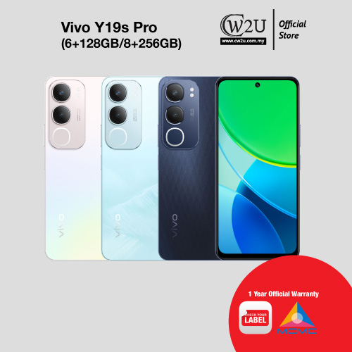 [NEW SET] Vivo Y19s Pro | 8+256GB | 6+128GB | 1 Year Warranty By Vivo Malaysia
