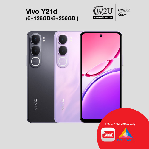 [NEW SET] Vivo Y21d | 8+256GB | 6+256GB | 1 Year Warranty By Vivo Malaysia