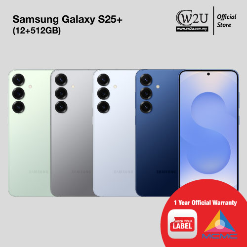 [New Set] Samsung Galaxy S25+ | 12+512GB | 1 Year Warranty By Samsung Malaysia
