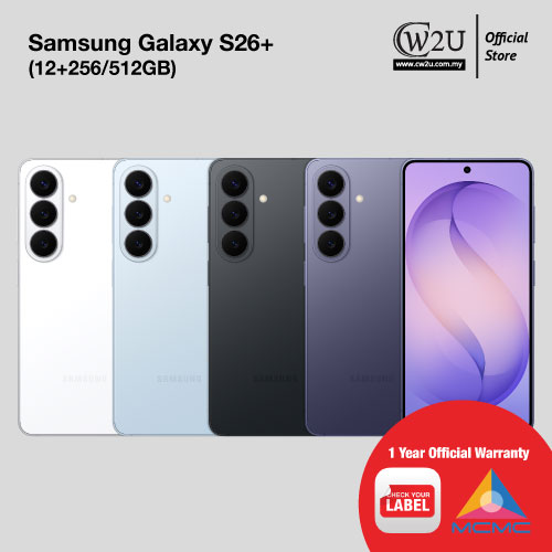 [Pre-Order] Samsung Galaxy S26+ | 12+512GB | 12+256GB | 1 Year Warranty By Samsung Malaysia [ETA:11 Mar 2026]