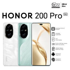 [NEW SET] Honor 200 Pro 5G | 12+512GB | 1 Year Warranty By Honor Malaysia