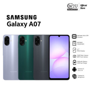 [NEW SET] Samsung Galaxy A07 | 8+256GB | 1 Year Warranty By Samsung Malaysia