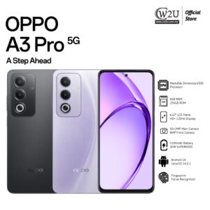 [NEW SET] Oppo A3 Pro 5G | 8+256GB | 1 Year Warranty By Oppo Malaysia