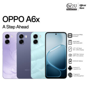 [NEW SET] Oppo A6x | 6+256GB  | 4+256GB | 4+128GB | 1 Year Warranty By Oppo Malaysia