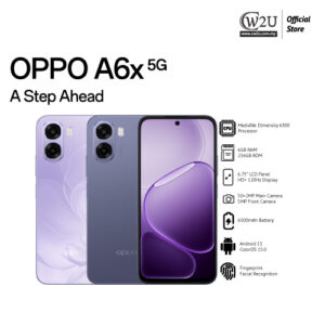 [NEW SET] Oppo A6x 5G | 6+256GB | 1 Year Warranty By Oppo Malaysia