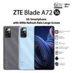 [NEW SET] ZTE A72 5G | 4+128GB | 1 Year Warranty By ZTE Malaysia
