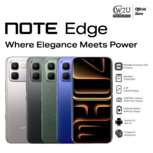 [NEW SET] Infinix Note Edge 5G | 8+256GB | 1 Year Warranty By Infinix Malaysia