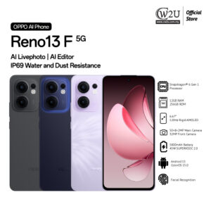 [NEW SET] Oppo Reno 13 F 5G | 12+256GB | 1 Year Warranty By Oppo Malaysia