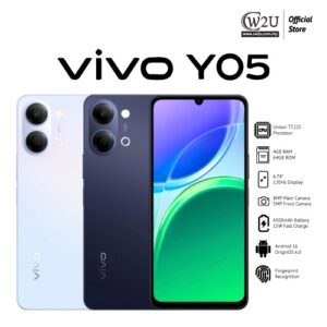 [NEW SET] Vivo Y05 | 4+64GB | 1 Year Warranty By  Vivo Malaysia